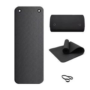 Venta al por mayor deporte Fitness <span class=keywords><strong>ejercicio</strong></span> gimnasio antideslizante ecológico colgante Tpe Yoga Mat con agujero - Product Image 1