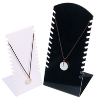 WXL232 Mode Ohrring Anhänger Stud Schmuck Ausstellungs regal L Form Stand Lagerung Acryl Halskette Halter