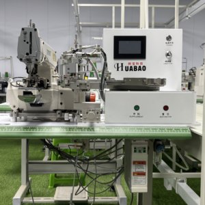 Machine à boutonner DS-373-SK pour vêtements, machine à boutonnières entièrement automatique avec alimentation automatique, pour chapeaux, pantalons, chemises, couture de boutons - Product Image 4