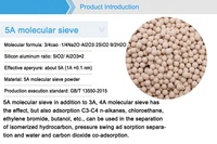 Tamis moléculaire de zéolite 5A adsorbant d'approvisionnement de haute qualité pour la fabrication d'hydrogène