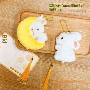 Plush Cartoon Rabbit Doll Pendant Gift for Girl's Cute Schoolbag JYSS Model Charm Car Key Handbag <b>Wallet</b> Charm for Women Gift - Product Image 2