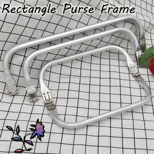 MZ Sac à main en aluminium de haute qualité, cadre en aluminium, sac à main, cadre de sac à main en métal, cadre de sac à main 16//20/25/30cm - Product Image 3