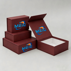 Boîte à cosmétiques <span class=keywords><strong>en</strong></span> papier rigide avec logo personnalisé <span class=keywords><strong>en</strong></span> relief, fermeture magnétique, doublure <span class=keywords><strong>en</strong></span> éponge, taille et couleur personnalisées pour les soins de la peau et la beauté - Product Image 1
