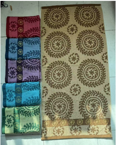Telo Mare Jacquard Floreale Vintage Multicolore Grande Morbido per Spiaggia e Piscina - Vendita all'Ingrosso - Product Image 5
