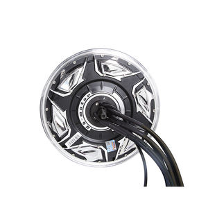 Moteur à disque sans balais QSMOTOR 12" V5 3000W, efficacité IE4, couple de 100 Nm, bobinage en série, étanche IP55, 72V - Product Image 4