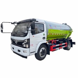 Competitive Price Dongfeng 4X2 8CBM Vacuum Suction Truck for Wastewater Disposal Pipeline Maintenance - Product Image 1