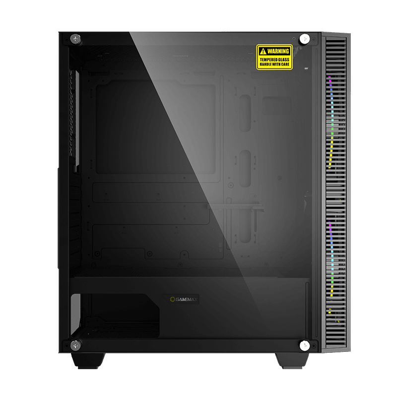 GAMEMAX ブラックホール ATXミドルタワーケース 360水冷対応 ゲーミングPC