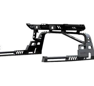 Pick Up 4X4 спортивный рулонный стержень, универсальные стальные черные пикапы, спортивный рулонный стержень с корзиной для Hilux Dodge ram 1500 GMC