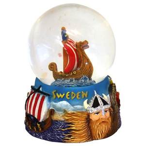 تذكار مخصص سويدن كرة الثلج العالم Vik.Ship <span class=keywords><strong>Viking</strong></span> Denmark sweiding sweiding - Product Image 2