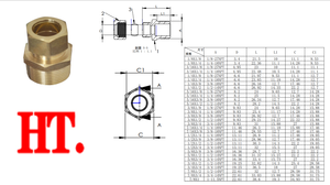 Giá tốt Chrome mạ có sẵn nhiều kích thước nén nam Brass không khí nén phụ kiện - Product Image 5