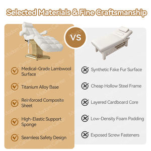 Mobiliário Completo Para Salão de Beleza Madamcenter Cama de Estética Elétrica Maca Facial Cama de Esteticista Spa Elétrica Hidráulica - Product Image 4