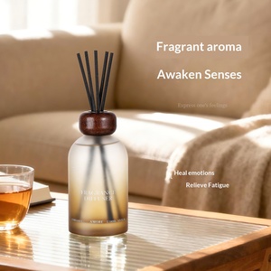 500ml Yulong Tea <b>Reed</b> <b>Diffuser</b>, Luxury Essential <b>Oil</b> Scent, Indoor Aroma Ornament for Bathroom Living Room - Product Image 2