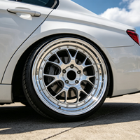Jantes forgées sport chromées polies GS Deep Dish 1/2 pièces 5x114.3 5x120 5x112 17 18 19 20 21 22 24 pouces pour BMW GTR C8 Audi