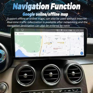 Autoradio Android CarPlay 12,8 pouces pour Mercedes Benz GLC Classe C W205 X253 C180 C200, écran tactile, lecteur multimédia, GPS, unité centrale - Product Image 3