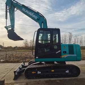 Excavadora Sunward SWE90E SWE210 Usada, Diseño Compacto de 9 Toneladas, Perfecta para Trabajos en Espacios Reducidos, Pluma Reforzada, Excavación de Cimientos Duraderos - Product Image 1
