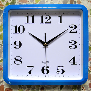 10 Inches <strong>Small</strong> Quartz Analog square <strong>Wall</strong> <strong>Clock</strong> - Product Image 1