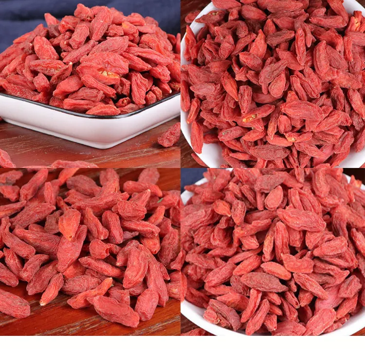 Bán buôn khô vitamin Goji Berry hạt giống đóng băng trái cây Goji Berries 1 kg không khí tự nhiên khô hữu cơ Berry cô gái