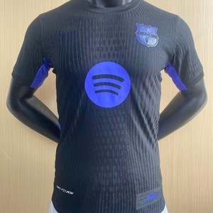Camiseta de Fútbol Juvenil del Barcelona para Hombre, Cuello Redondo, Absorbe la Humedad, Mezcla de Fibras Sintéticas - Product Image 3
