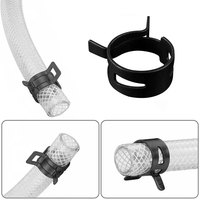 Collier de serrage métallique à ressort de torsion pour tuyau, vente en gros, double collier de serrage pour fixation de tubes, raccord de connexion pour matériel industriel