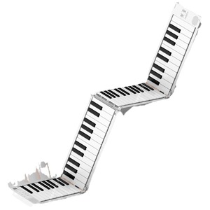Portable Foldable Piano 88 <b>Keys</b> With Headphone Jack Rechargeable Battery Digital Keyboard For Home Practice And Travel - Product Image 2