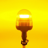 Balise lumineuse LED flexible à fixation sur tuyau, homologuée ECE R65 R10, 120 clignotements par minute, IP66, pour véhicule d'urgence