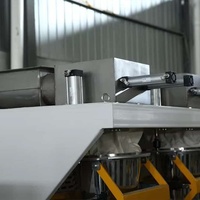 Machine d'emballage de poudre produite par une usine certifiée CE UE, capable d'emballer 10 KG, 25 KG, 50 KG de farine de maïs, de farine de haricots, de farine.