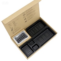 Barquettes rectangulaires en aluminium jetables 130*40mm - Idéales pour les barbecues en plein air et les événements de traiteur