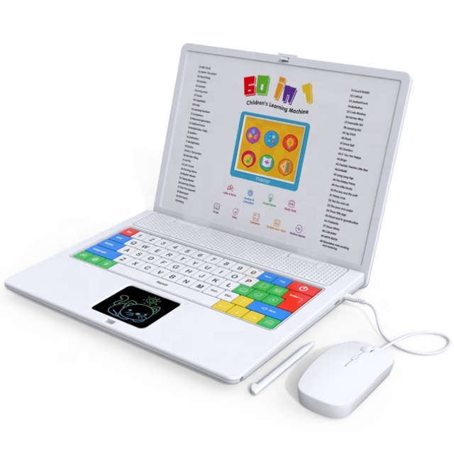 Multi-Functional 3.5 Inch Color Screen Children Laptop Computer Toy Ages 3+ Kids Laptop Educational With Keyboard