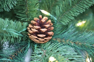 Pre Lit LED <b>Christmas</b> <b>Tree</b> 5-10FT Artificial <b>Tree</b> Hinged Full Shape Dense Tips Indoor Holiday <b>Decor</b> Easy Setup Durable - Product Image 4