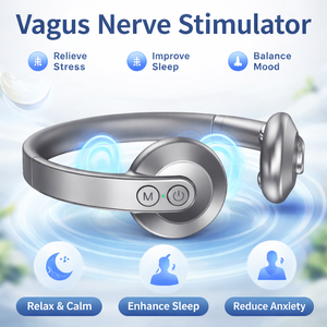 Wearable Electrical Stimulation Device Neck Massager Remote Control Personal Care Equipment - Product Image 5