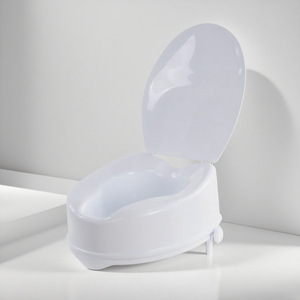 Asiento de Inodoro Portátil de Plástico con Tapa, Material PP, Capacidad de Carga de 180 kg, para Uso en Inodoros de Cuclillas en Interiores - Product Image 3