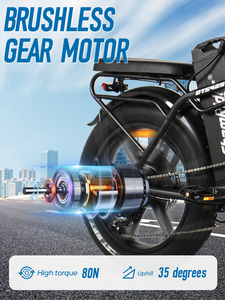 <span class=keywords><strong>Bicicleta</strong></span> Eléctrica Chamrider DTS425 Potente <span class=keywords><strong>de</strong></span> 20 Pulgadas, <span class=keywords><strong>Bicicleta</strong></span> Eléctrica Compacta para Desplazamientos, Certificada por la CE, para Trabajos <span class=keywords><strong>de</strong></span> Reparto - Product Image 6