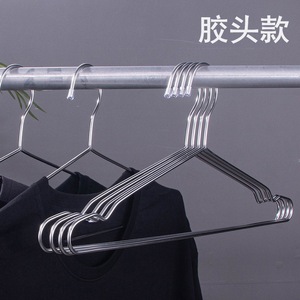 Perchas de Acero Inoxidable 304, Perchas Metálicas Antideslizantes con Gancho Rectangular para Ropa, Pantalones y Corbatas, Organizador de Almacenamiento - Product Image 3