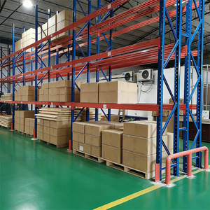 Étagères métalliques YZ, rayonnages de stockage robustes pour entrepôt, étagères en acier, rayonnages métalliques, étagères ouvertes réglables, rayonnages industriels - Product Image 2