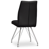 Chaise de salle à manger avec coussin Chaises de salle à manger en cuir classiques modernes pour la maison