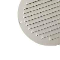 Grille d'aération ronde en acier Ss-Pd01