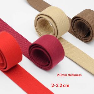 Sangle en polyester-coton épaisse de 2 mm à perles, pour pantoufles de sport, sacs tissés et accessoires, vente en gros, échantillon disponible en 7 jours - Product Image 2