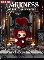 Nouvelles figurines de collection Baby Three IP 100% authentiques, série Yuna Nocturne Overture V2, boîte de 8 pièces, figurines en vinyle et peluches, style gothique, breloques lapin.