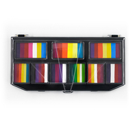 Peinture de corps avec lumière noire fluorescente pour Halloween, 12 lignes,