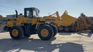 Moteur japonais d'origine 4WD 3m ³ WA380-6 à godet chargeuse sur pneus pour l'Arabie Saoudite chargeuse sur pneus Komatsu WA380-8 d'occasion - Product Image 4