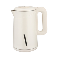 Bouilloire électrique portable en plastique de 1,7 L |   Bouilloire électrique à ébullition rapide 220V avec arrêt automatique