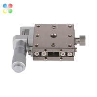C&K Steel Body Manual Linear Stage X Axis for Optical Instruments with 1 Year Warranty High Load Capacity Export to Korean
