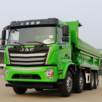 Camion à benne basculante JAC & HINO 700 8x4 d'occasion | Camions à benne basculante bon marché de la Chine au Japon à vendre