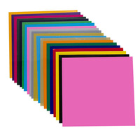 Láminas de Vinilo Termotransferible (HTV) de PU Fáciles de Cortar, 30cm x 30cm, para Camisetas y Textiles, Venta al Por Mayor