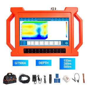 PQWT GT500 için endüstriyel <span class=keywords><strong>Metal</strong></span> dedektörü çok kanallı su algılama makinesi için jeofizik anket yeraltı su bulucu - Product Image 2