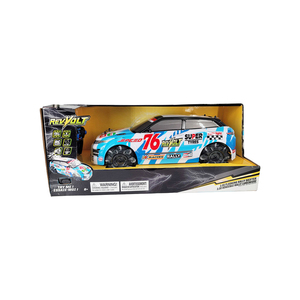 รถของเล่นบังคับวิทยุแบบแข่งความเร็ว ได้รับการรับรองความปลอดภัย พร้อมไฟกระพริบ ชุดรถดริฟท์แรลลี่ สำหรับเด็ก - Product Image 1