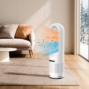 2026 CE Air Purifier Bladeless <b>Stand</b> <b>Fans</b> Tower <b>Fan</b> With Remote Control Heater and Cooling for Home 3-in-1 Bladeless <b>Fan</b> - Product Image 4