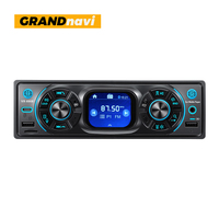 Autoradio JMC avec éclairage sept couleurs, plug & play, FM stéréo, entrée USB/BT/AUX, lecteur MP3 intégré 1DIN, récepteur radio pour voiture