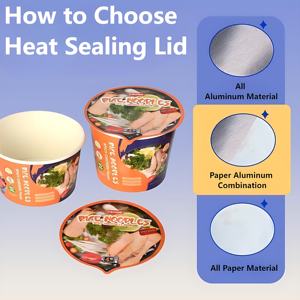 Xiamen della fabbrica di Noodle istantanee della Corea del sud acquista ciotole di Pasta di carta da 910ml contenitori di Ramen istantaneo zuppa di Pasta istantanea - Product Image 6