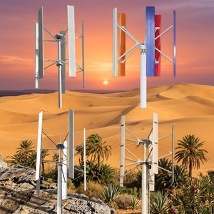 Aerogenerador de 5 Aspas y 100kw, 400v, Gran Turbina Eólica de 11m de Altura y 9.5m de Diámetro de Rotor para el Hogar, Baja Velocidad de Arranque del Viento - Product Image 2